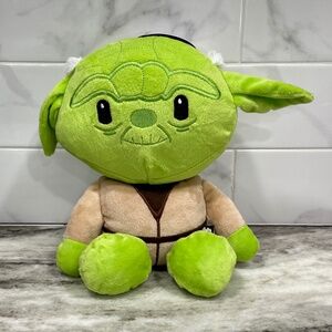 Star Wars YODA 12" Squeaky Plush DOG TOY Fetch For Pets Squeaker Grogu